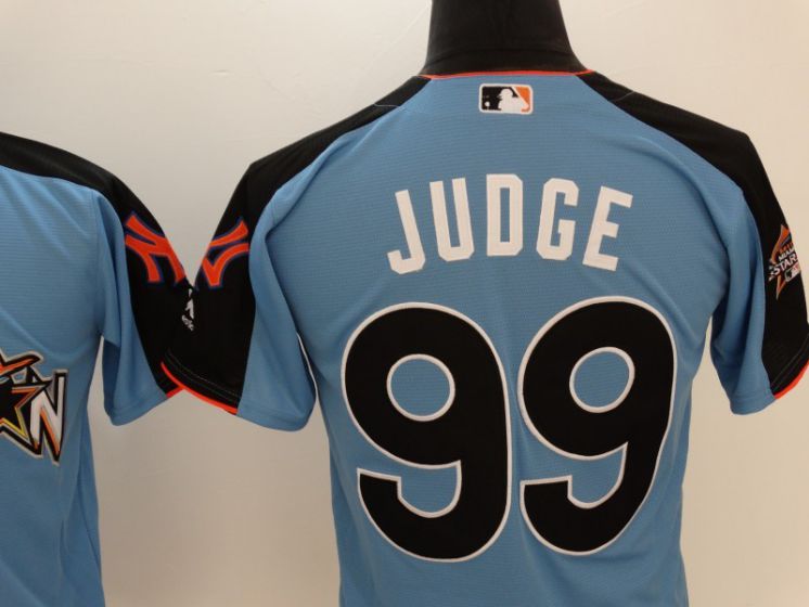 2017 MLB All-Star New York Yankees #99 Judge blue Jerseys